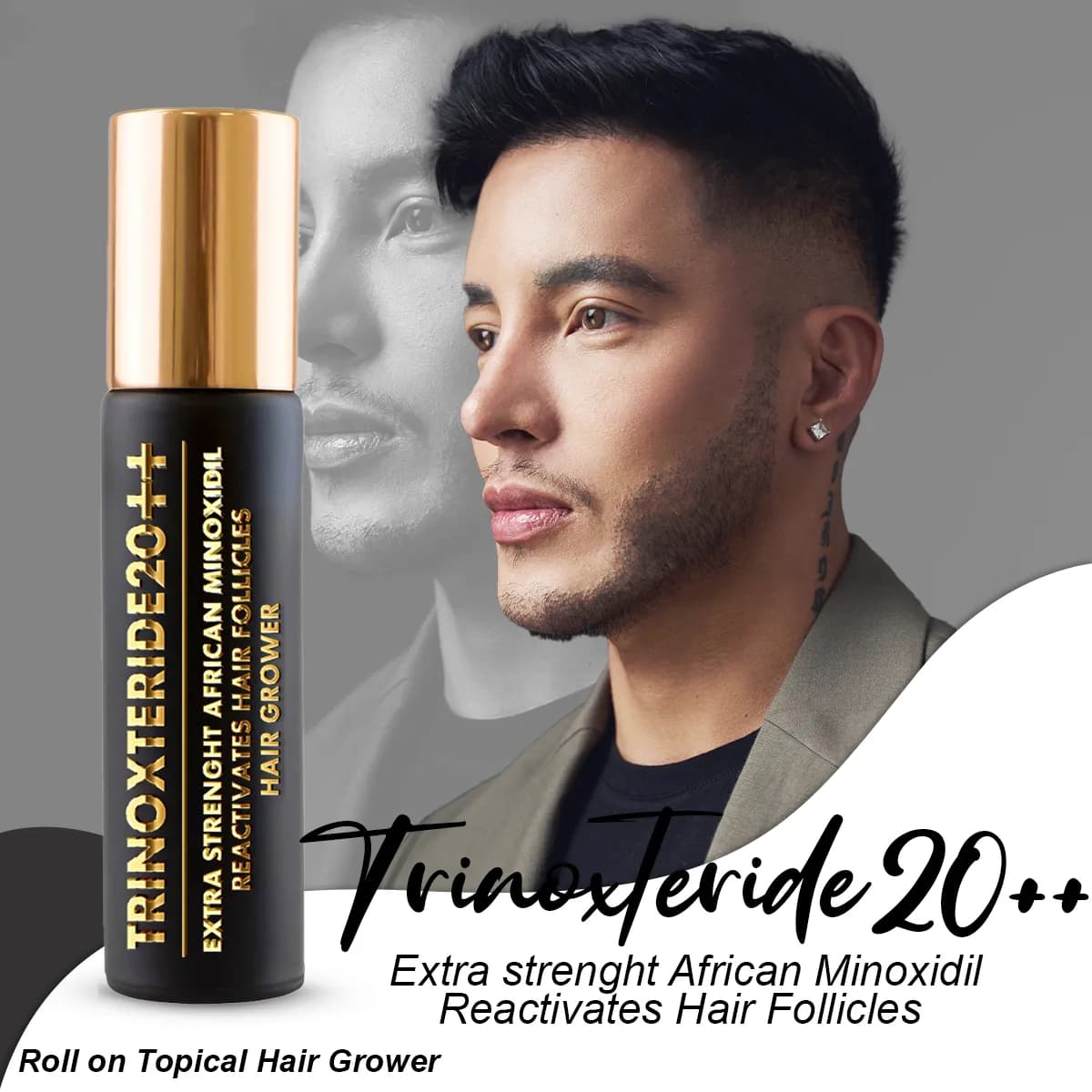 TOPICAL HAIR GROWER TRINOXTERIDE20 (ROLL ON)